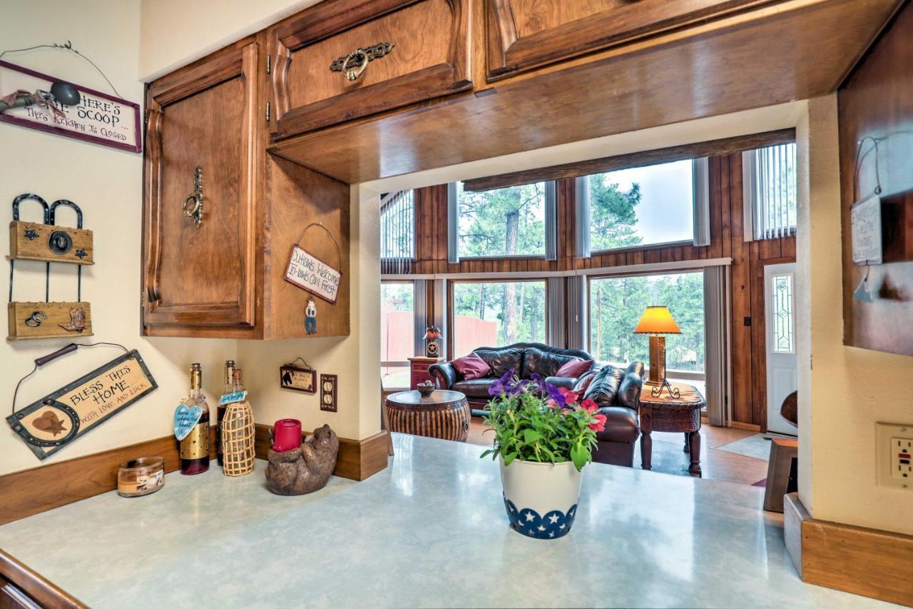 A-Frame Ruidoso Retreat With Deck, Grill And Views! Villa Luaran gambar