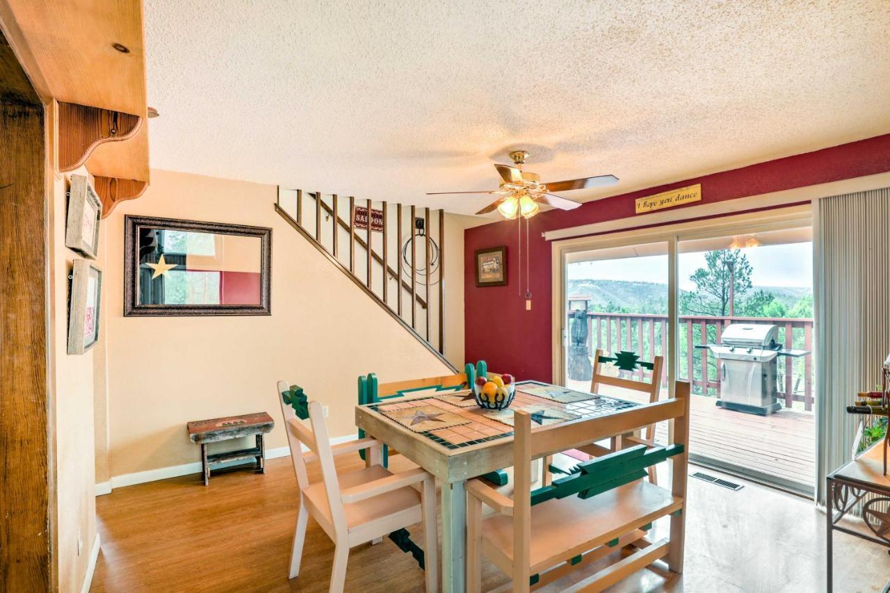 A-Frame Ruidoso Retreat With Deck, Grill And Views! Villa Luaran gambar
