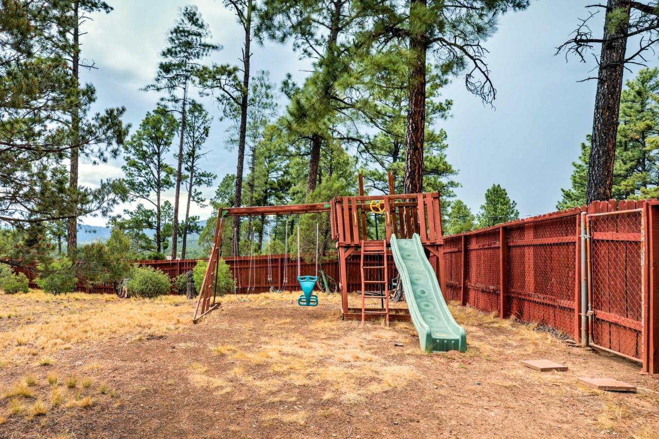 A-Frame Ruidoso Retreat With Deck, Grill And Views! Villa Luaran gambar